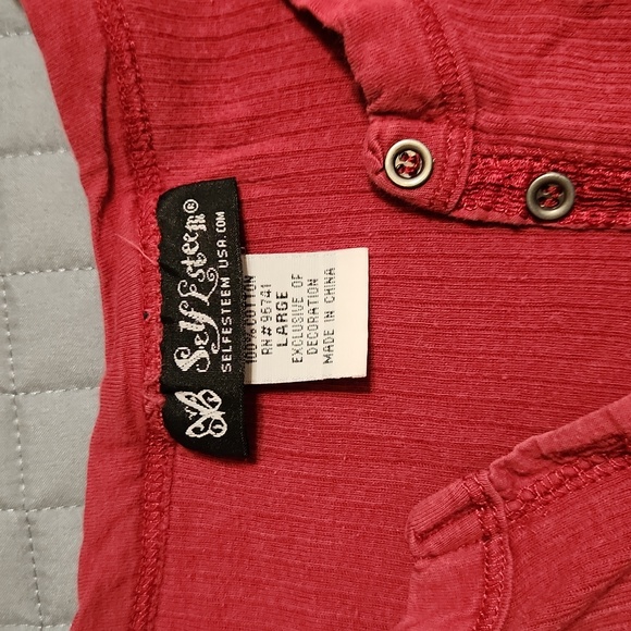 Henley style top. - Picture 5 of 5